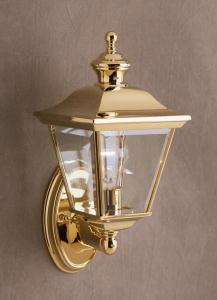 Kichler Bay Shore 1 Light Outdoor Wall Model: 9713PB